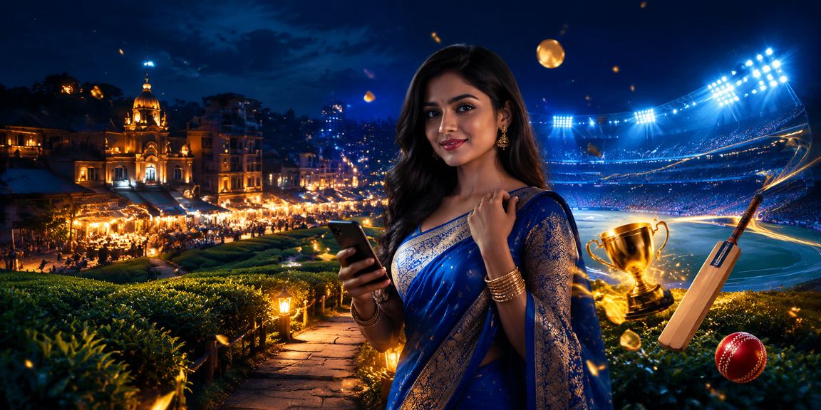 ময়মনসিংহে চা বাগানের পাশে বসে ক্রিকেট বেটিং উপভোগ করছেন একজন ব্যবহারকারী